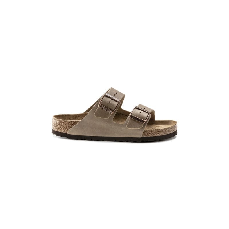 Birkenstock Womens Birkenstock Womens Arizona Two Strap Tobacco Brown Sandal - 552813