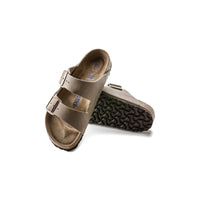 Birkenstock Womens Birkenstock Womens Arizona Two Strap Tobacco Brown Sandal - 552813