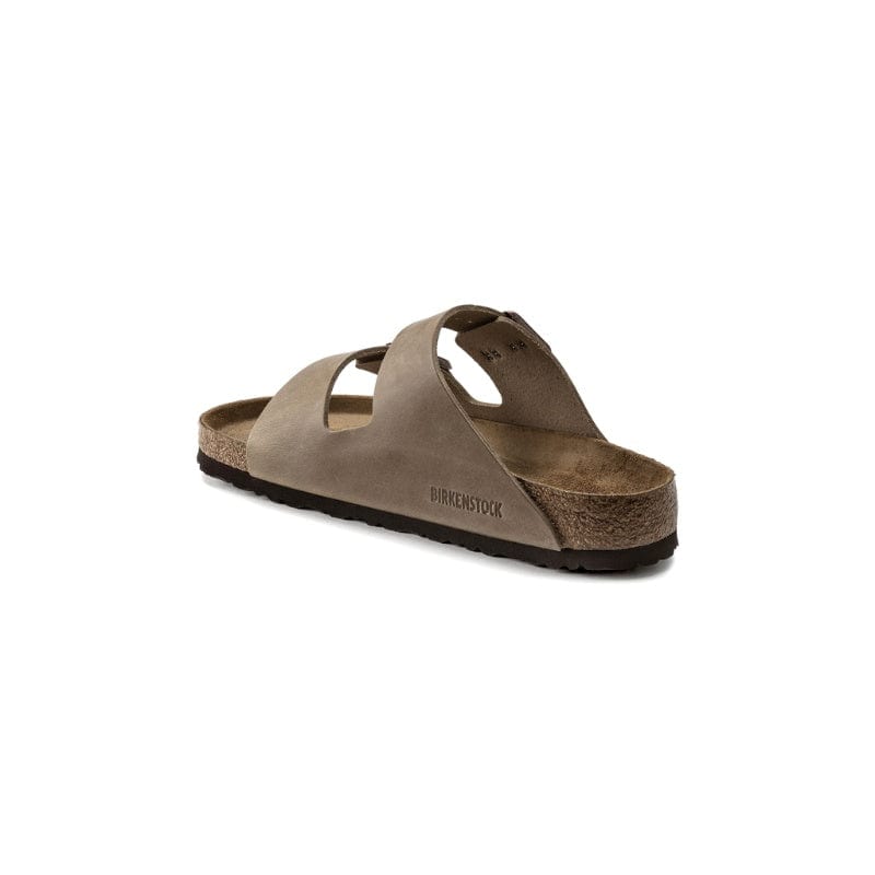 Birkenstock Womens Birkenstock Womens Arizona Two Strap Tobacco Brown Sandal - 552813