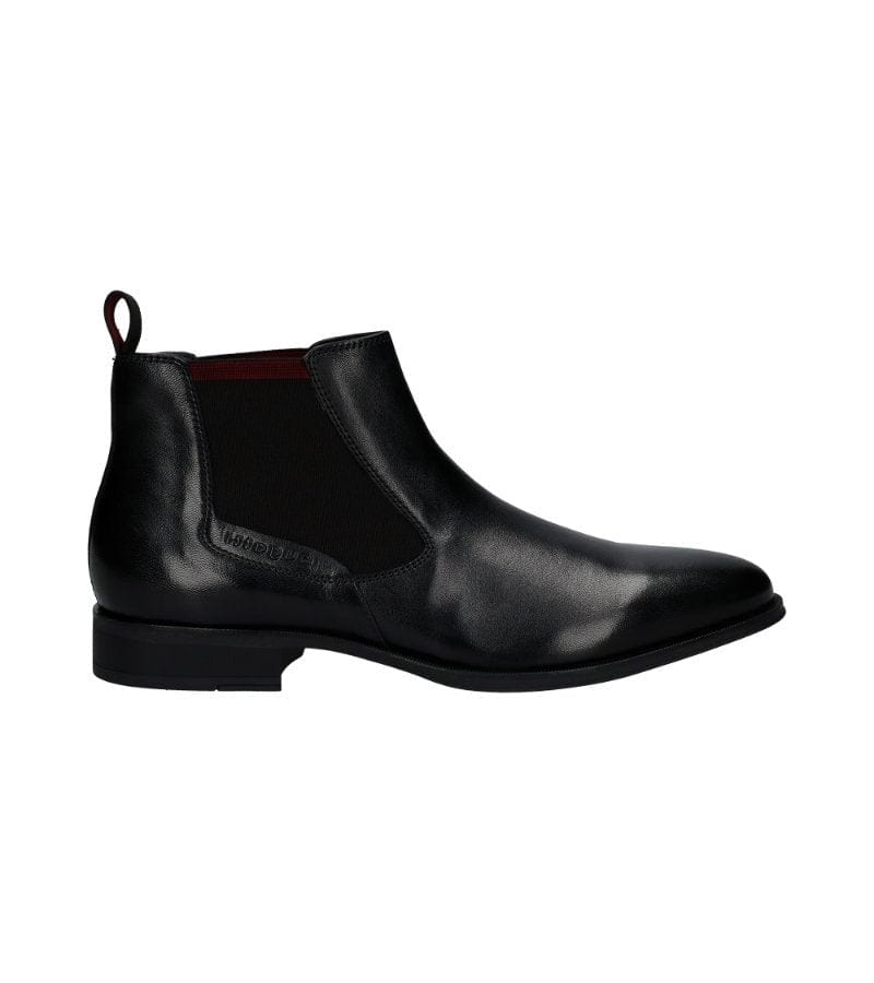 Mens patent outlet leather ankle boots