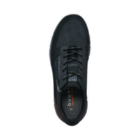 Bugatti Mens Bugatti Mens Black Lace-Up Sneaker 331-AOS01