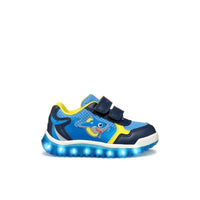 Geox Kids 4.5UK / NAVY Geox Navy Lightyloo Toddler Shoes With Lights B555ZA