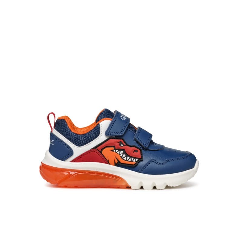 Geox Kids Geox Boys Junior Red Dinosaur Runner - J46LBA