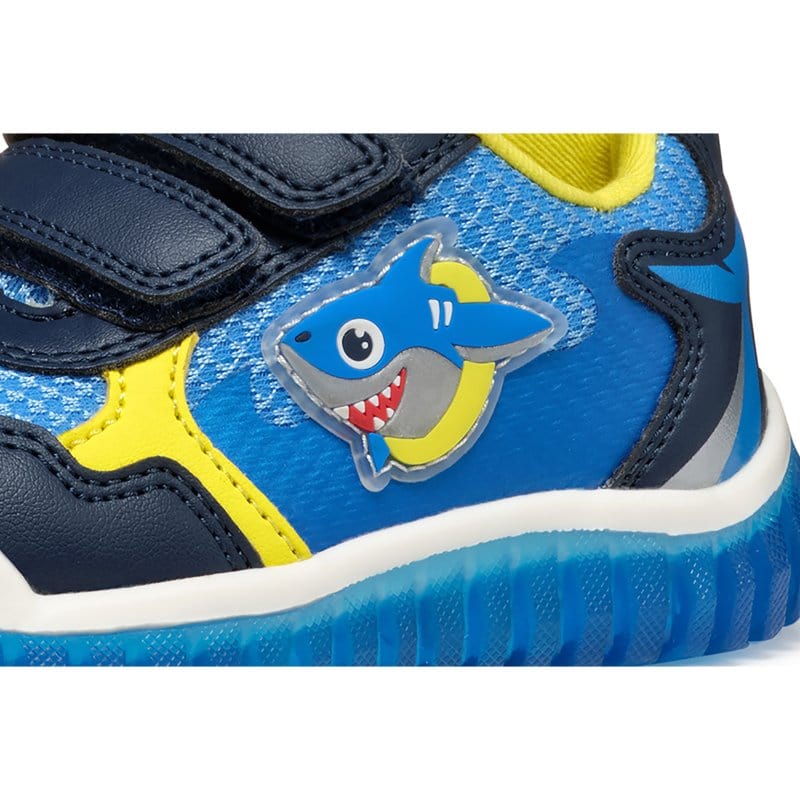 Geox Kids Geox Navy Lightyloo Toddler Shoes With Lights B555ZA