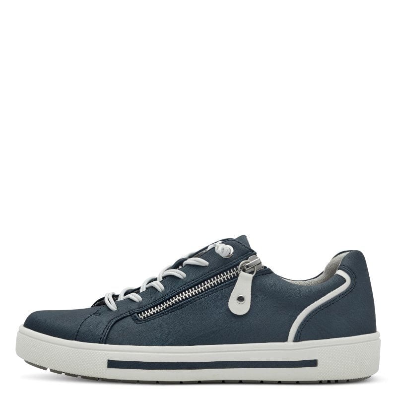 Jana Womens Jana Womens Navy Softline Fashion Trainer 8-23660-42