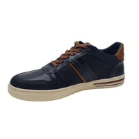 Lloyd & Pryce Mens Tommy Bowe Mens Leather Navy Casual Shoe - Montoya