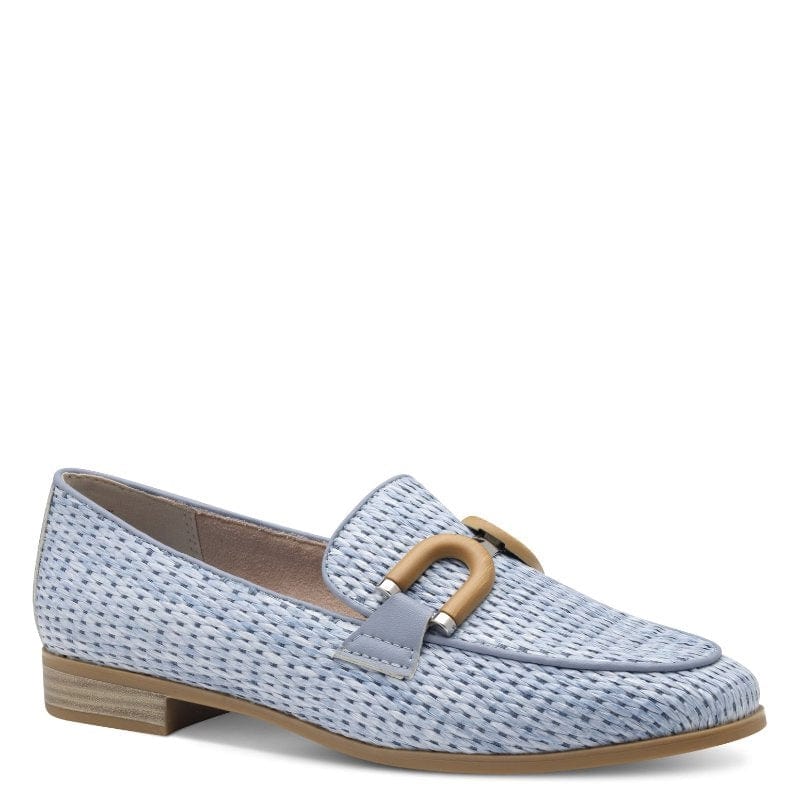 Marco Tozzi Womens 4UK / BLUE Marco Tozzi Womens Blue Loafer 2-24221-44