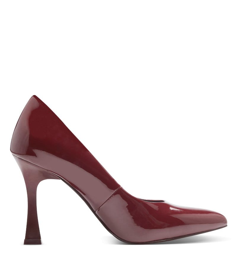 Marco Tozzi Womens Burgundy Patent High Heel 2 22406 41