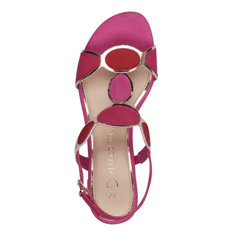 Marco Tozzi Womens Marco Tozzi Womens Pink Sandal 2-28230-42