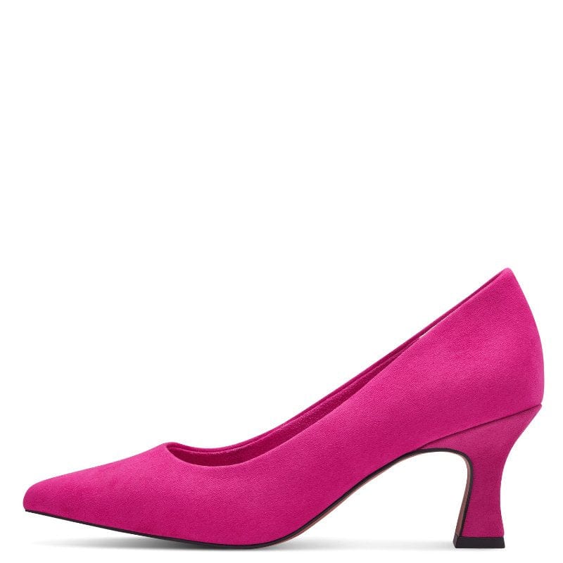 Marco Tozzi Womens Marco Tozzi Womens Pink Suede Heel - 2-22418-41