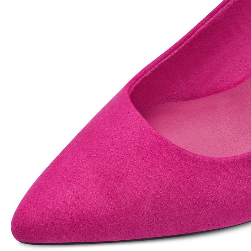 Marco Tozzi Womens Marco Tozzi Womens Pink Suede Heel - 2-22418-41