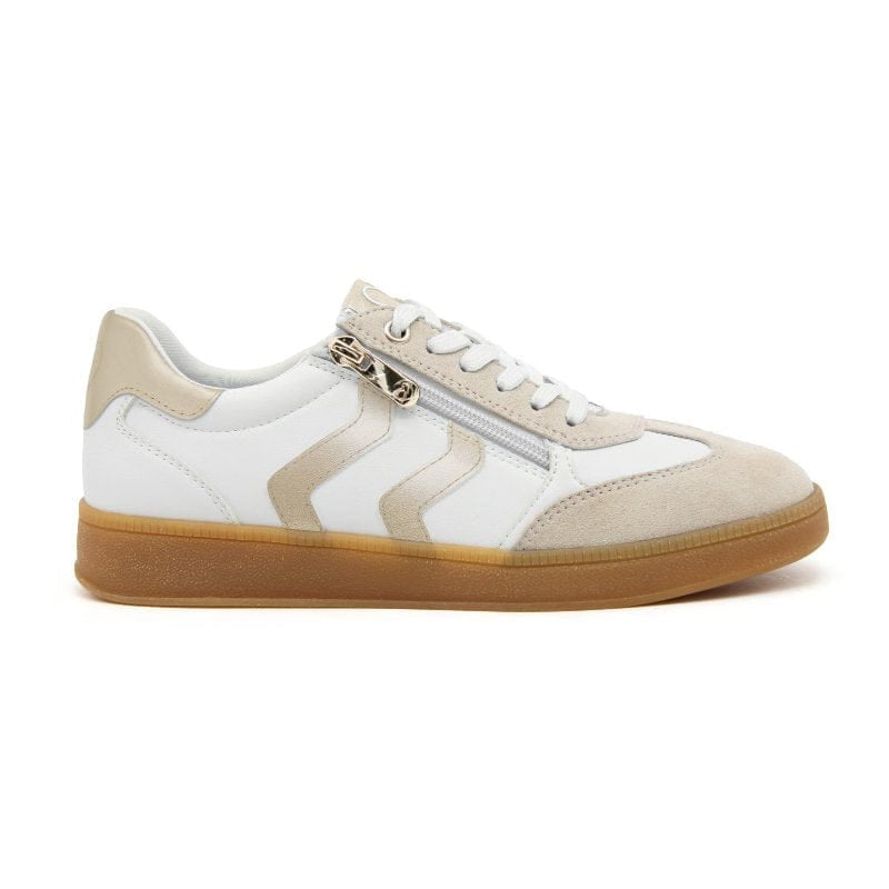 Marco Tozzi Womens Marco Tozzi Womens White Fashion Trainer 2-23739-44