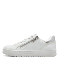 Marco Tozzi Womens Marco Tozzi Womens White Fashion Trainers 2-23718-42