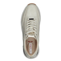 S Oliver Womens S.Oliver Womens Beige Lace-Up Shoe 5-23613-43