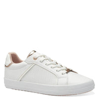 S Oliver Womens WHITE / 4UK S.Oliver Womens White Lace-Up Shoe 5-23642-42