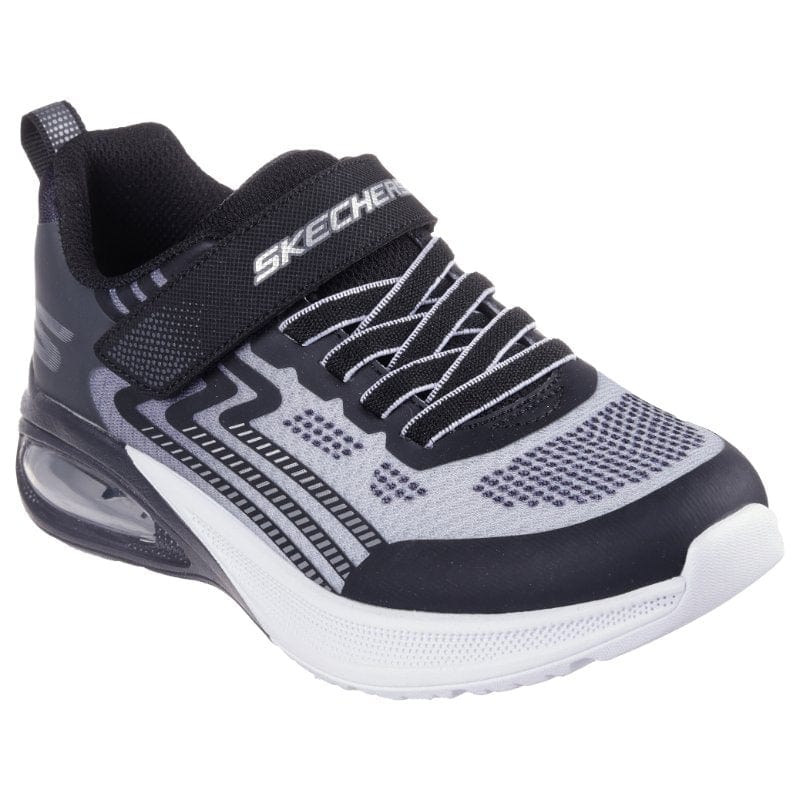 Skechers Kids 10UK / GREY Skechers Boys Junior Grey Microspec Max Advance Runner - 403934L