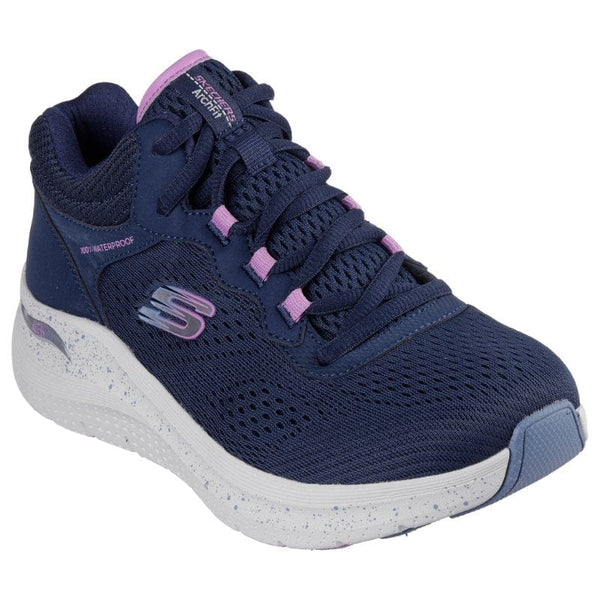 Skechers Womens 3UK / NAVY Skechers Womens Navy Arch Fit 2.0 Rainy Days Shoe 150194