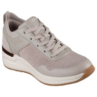 Skechers Womens 3UK / TAUPE Skechers Womens Taupe Billion 2-Winning Streak Shoe 177331