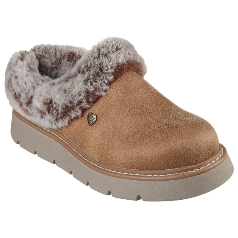 Skechers Womens 4UK / BROWN Skechers Womens Keepsakes Lite-Cozy Blend Slipper 114762