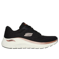 Skechers Womens Skechers Womens Black Arch Fit 2.0-Glow The Distance Shoe 150067