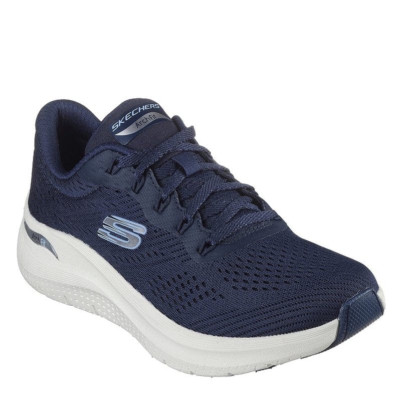 Skechers Womens Skechers Womens Navy Arch Fit 2.0 Big Leauge Shoe 150051