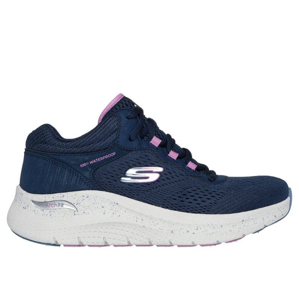 Skechers Womens Skechers Womens Navy Arch Fit 2.0 Rainy Days Shoe 150194