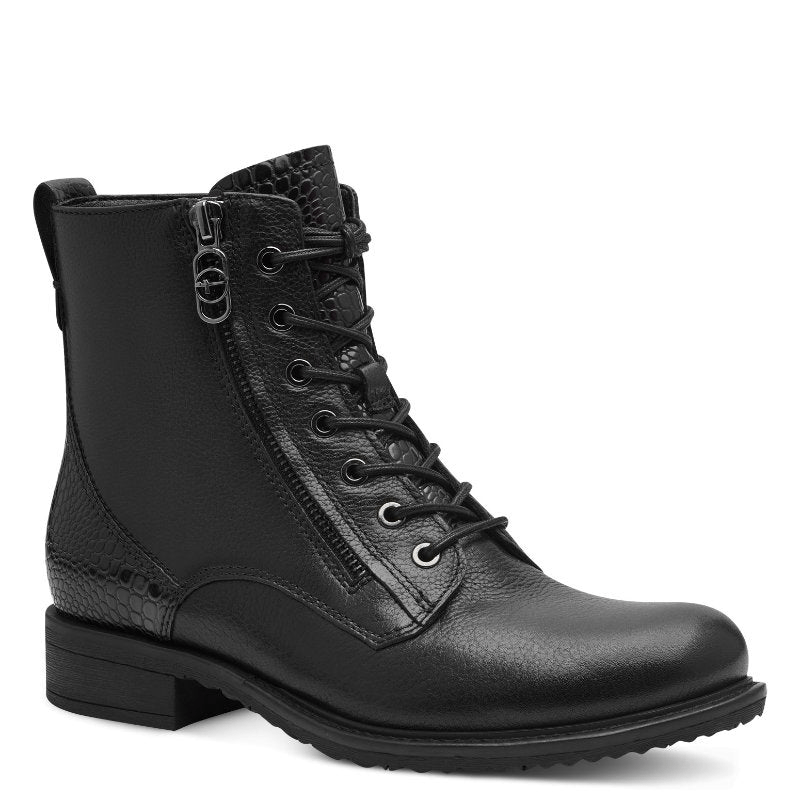 Tamaris Womens 4UK / BLACK Tamaris Womens Black Ankleboot  1-25211-43