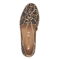 Tamaris Womens Tamaris Womens Leopard Slip-on Shoes 1-24620-44