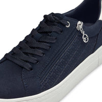 Tamaris Womens Tamaris Womens Navy Lace-up Shoe 1-23313-41