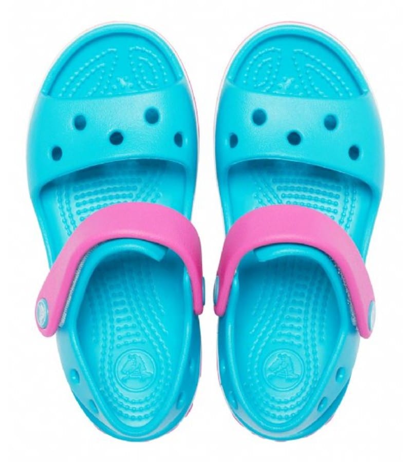 Girls teal crocs on sale