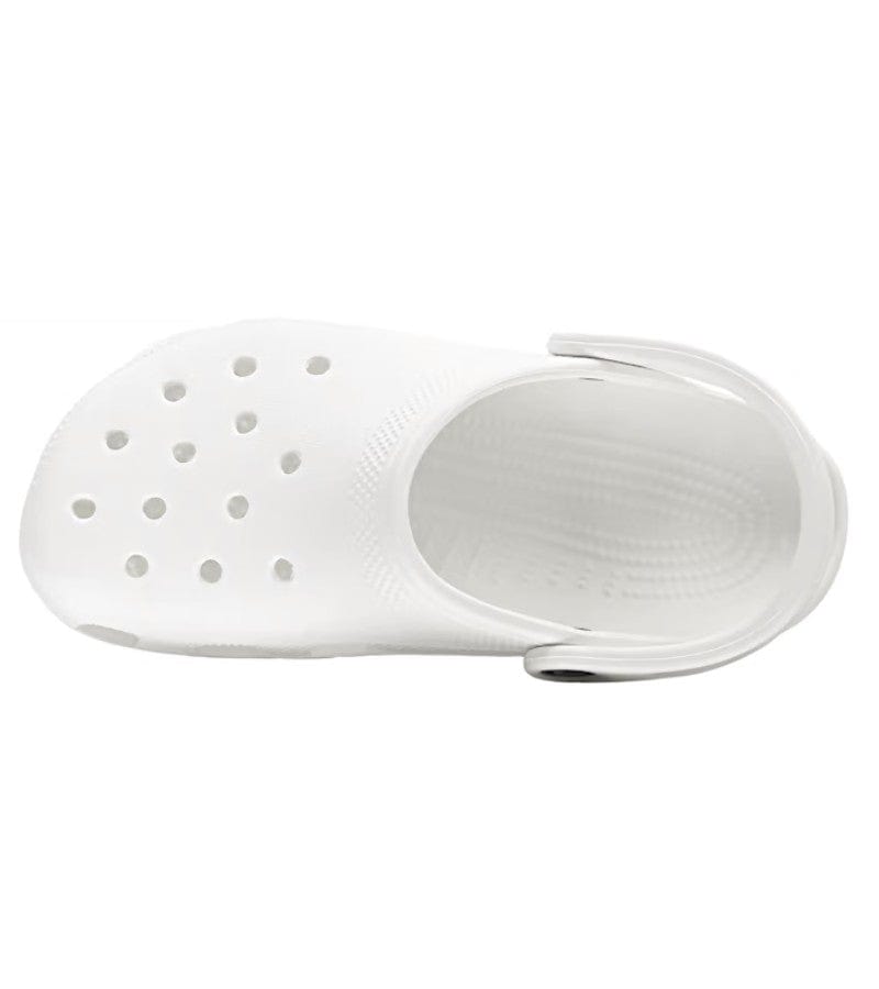 White crocs without holes hot sale