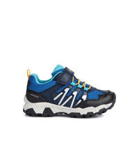 Geox Kids 10UK / BLUE Geox Junior Boys Blue Runner Magnetar J263ZB