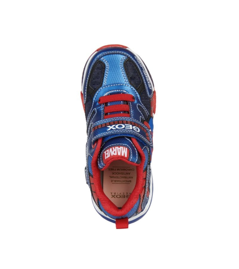 Geox Boys Spiderman Light Up Runner Bayonyc J26FEB Portfashion