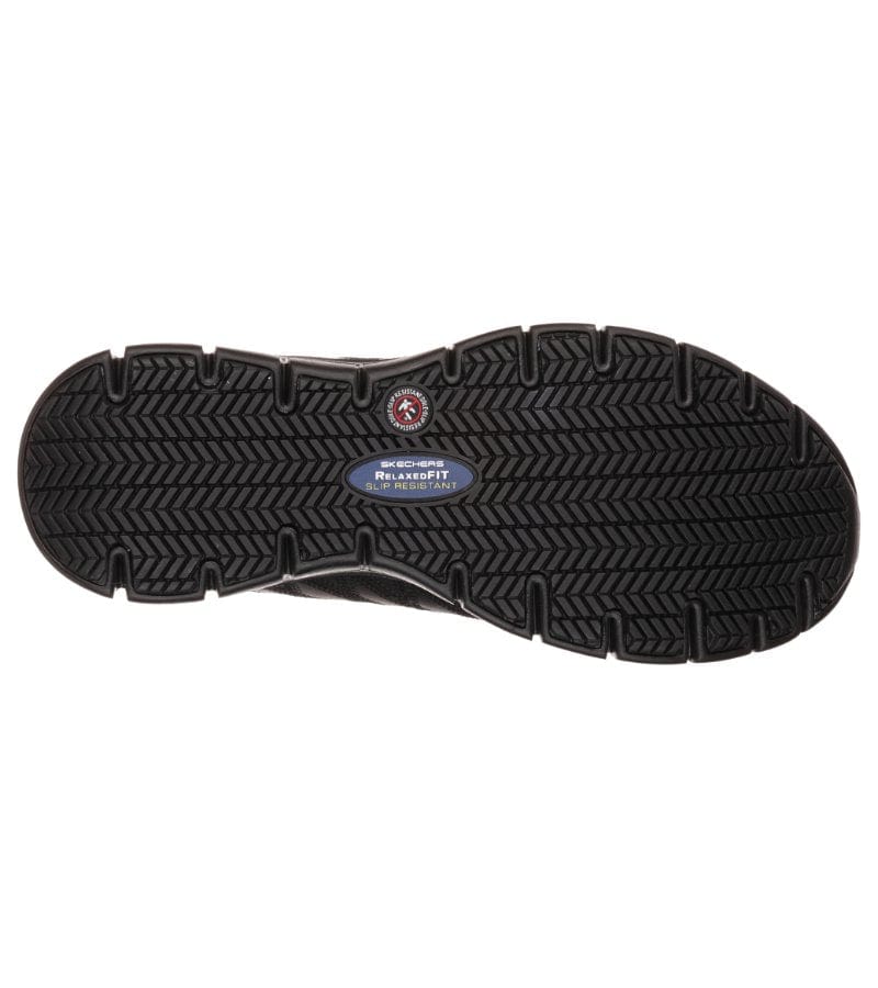 Skechers black shop non slip